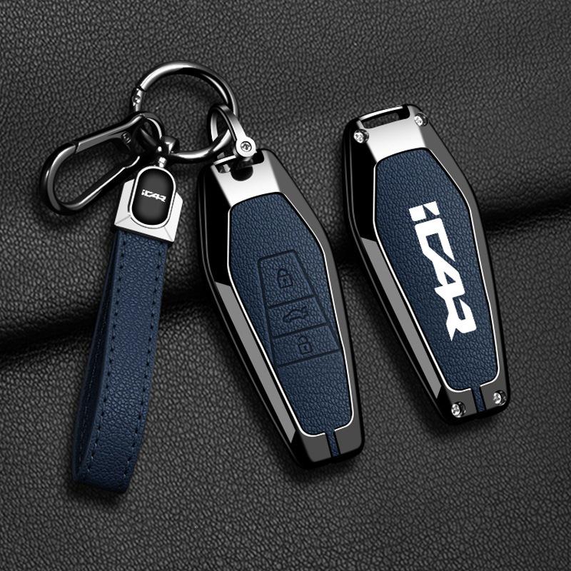 Chery ICAR J5 Premium Alloy Key Fob Case for Men & Women