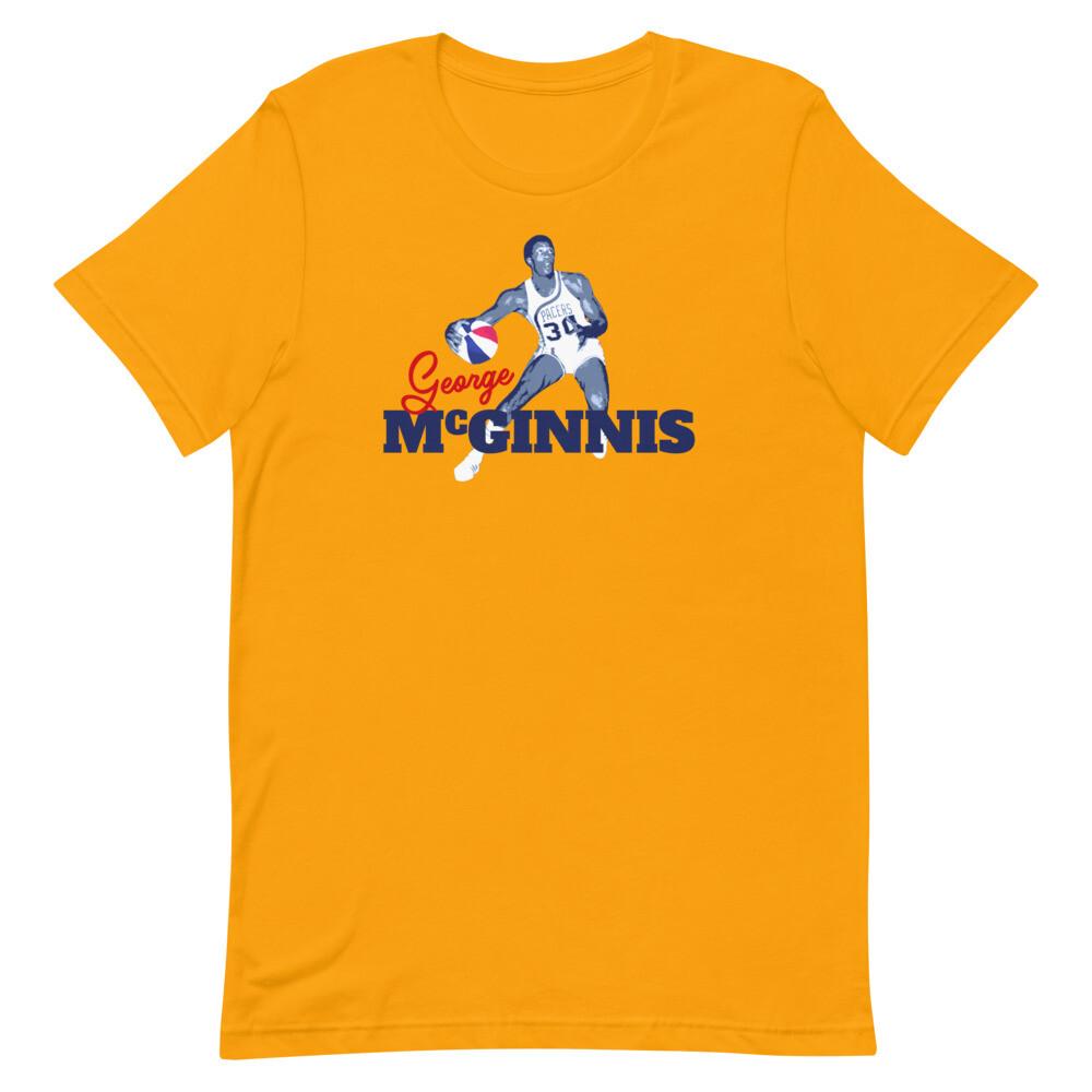 George McGinnis 1970er 70er Basketball Retro Style Grafik T-Shirt Unisex T-Shirt