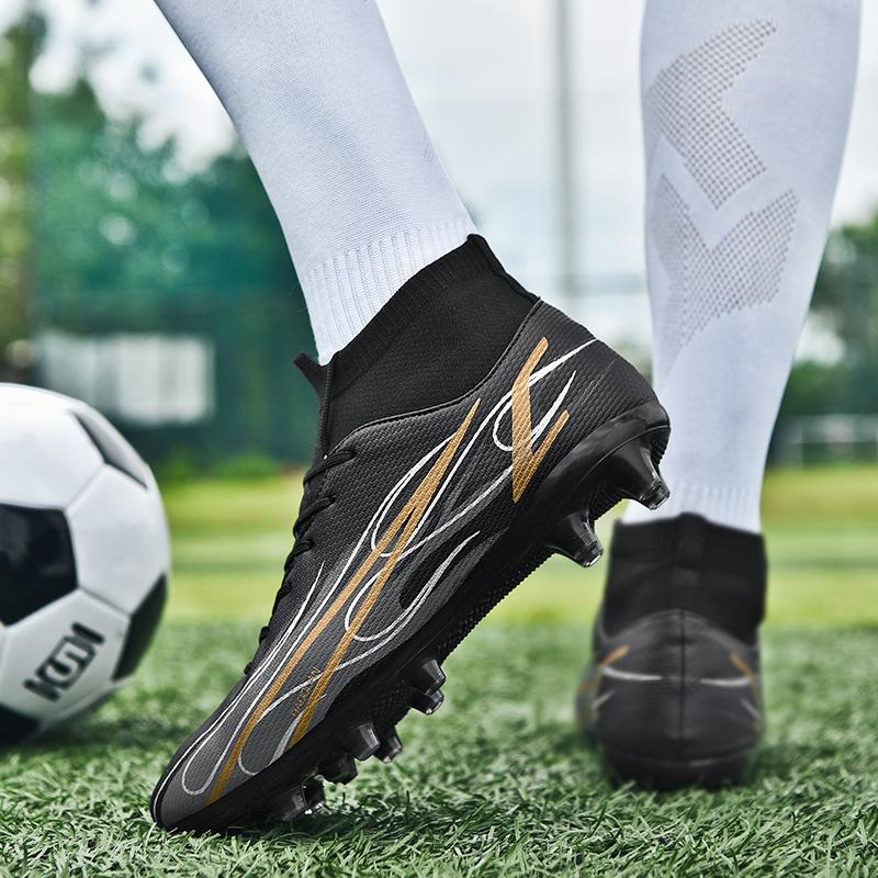 35-47 Men's Large Size Football Shoes Artificial Lawn Long Nails Youth Professional Training Boots Children's Football Boots