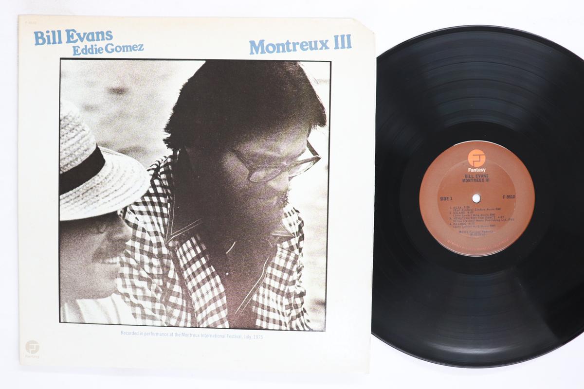 LP Record BILL EVANS EDDIE GOMEZ  Montreux III F9510 FANTASY 1976 US Jazz Used