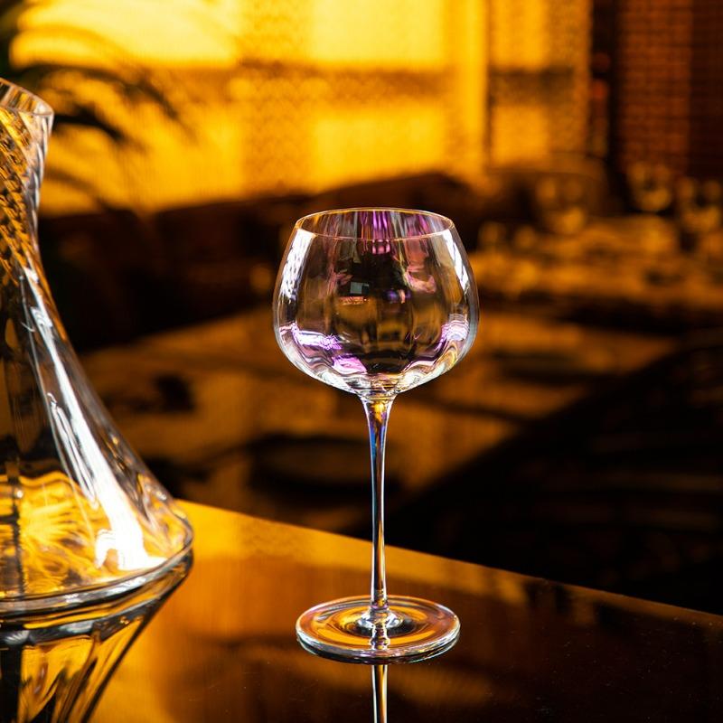 Luxury Wine Decanter Crystal Glass Set with Elegant Red Wine Glasses Home Bar Essential Drinking Accessories