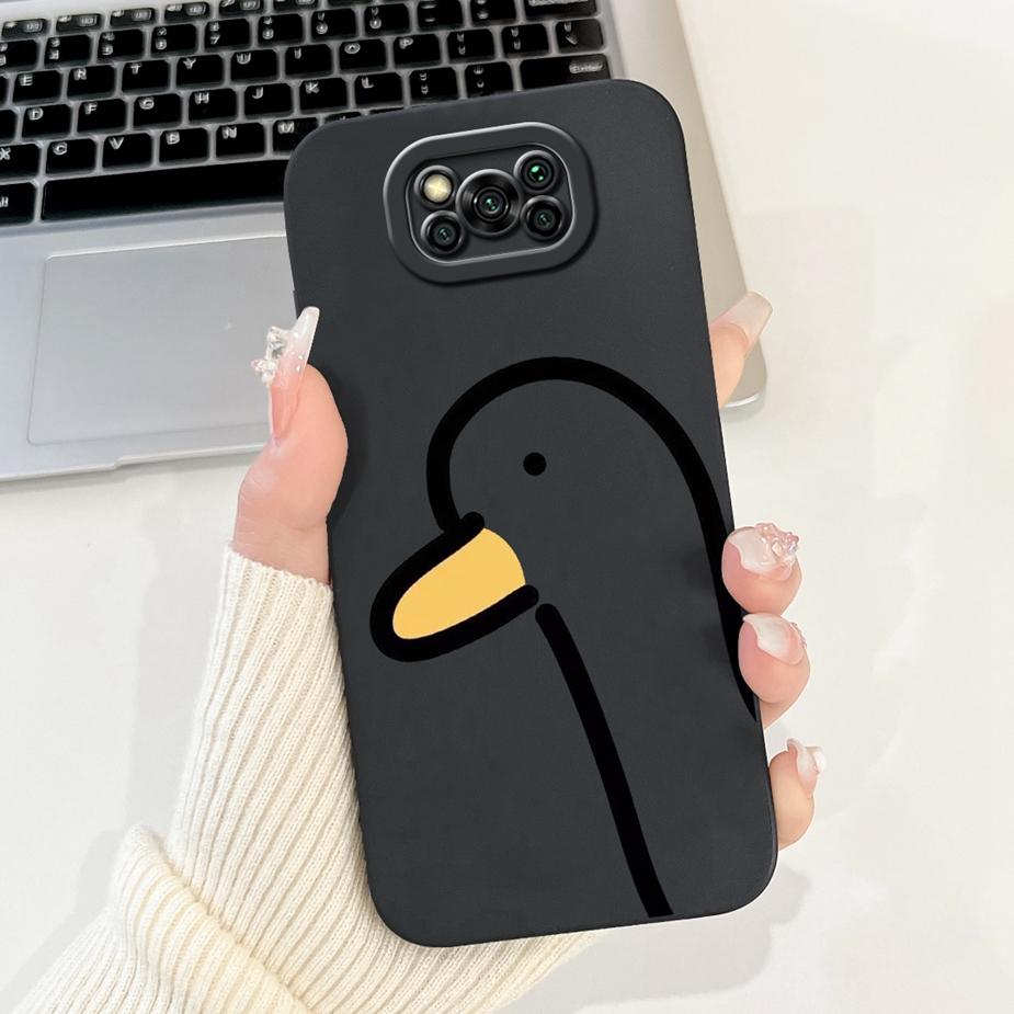 For Xiaomi Poco X3 NFC Case PocoX3 Pro Cute Funny Cartoon Cover Soft Silicone Case For Xiaomi Poco X3 Pro PocoX3 NFC Shell Coque