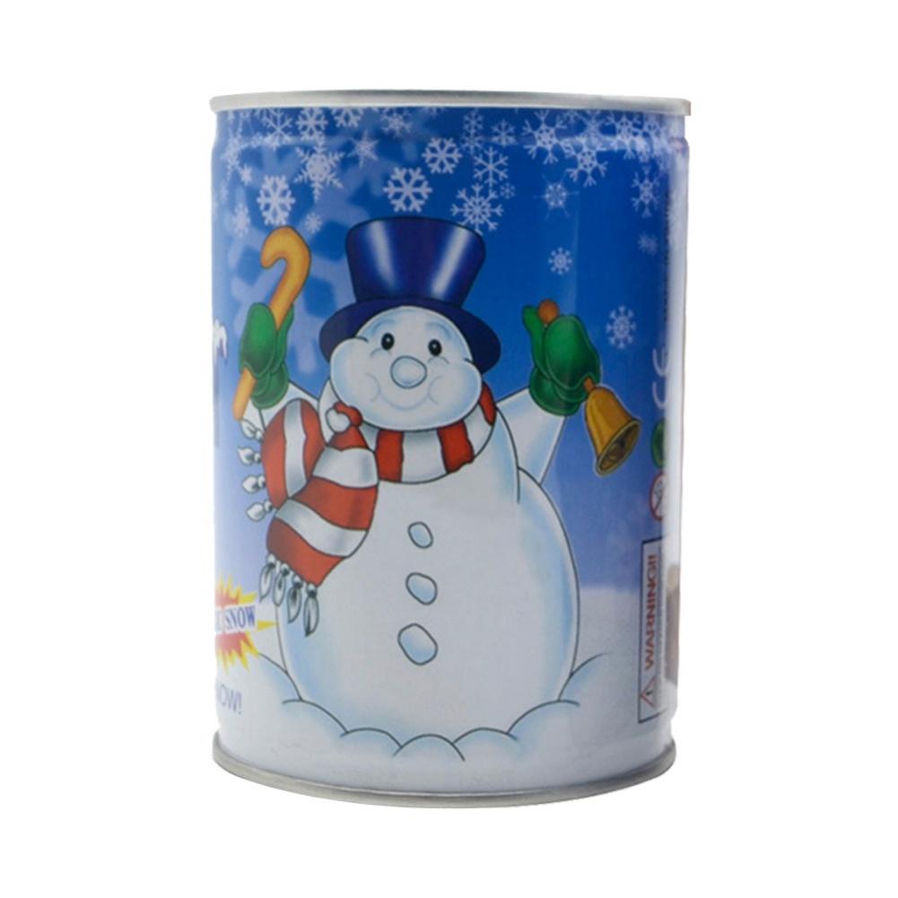 

Рождественское украшение Порошок мгновенного снега Искусственный снежный порошок Банка для зимнего украшения, Игра с искусственным снегом