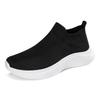 Large Size Men's Shoes Lightweight Soft Sole Popcorn Shock Absorption One Pedal Sports Casual Socks Shoes Breathable Couple
