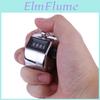 Mini Digit Number 4 1pcs Hand Held Tally Counter Digital Golf Clicker Manual Training Counting Max 9999 Counter Ysx