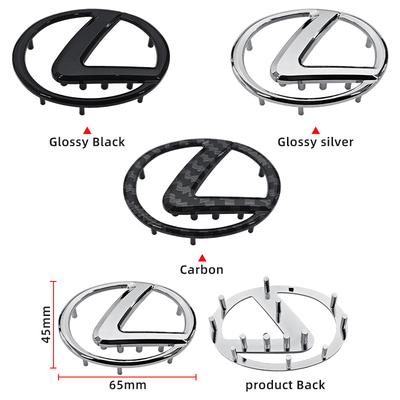 ABS Car Steering Wheel Cover Center Badge Emblem Sticker For Lexus CT200H GX400 GX460 IS250 IS300C RX270 ES240 ES350 LS460 GS300 IT8 1w