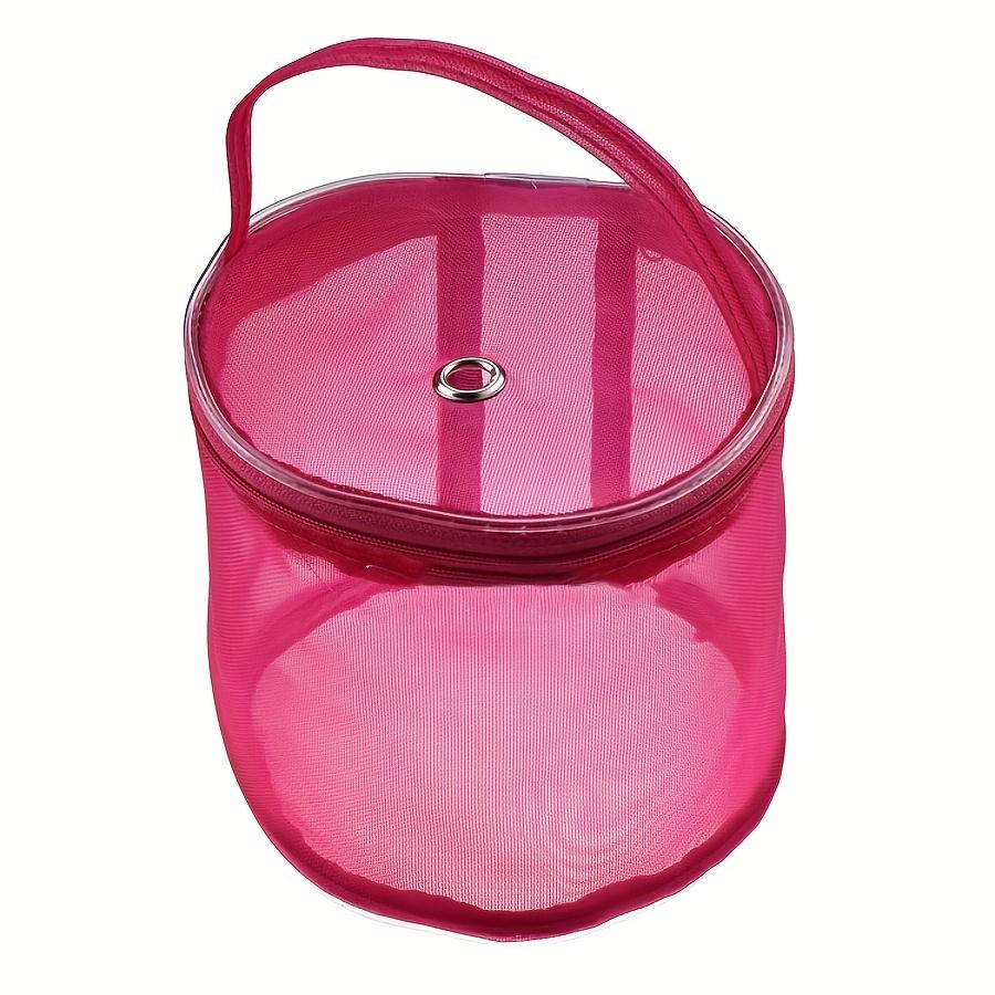 1pc of Colorful Nylon Mesh Yarn Storage Bag for Knitting Tools, DIY Crochet Thread Organizer (Yarn Not Included)