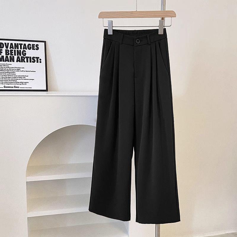 

Women s 2026 High Waist Wide-Leg Pants - Casual, Versatile, and Elegant for Spring XL, 120-132 jin