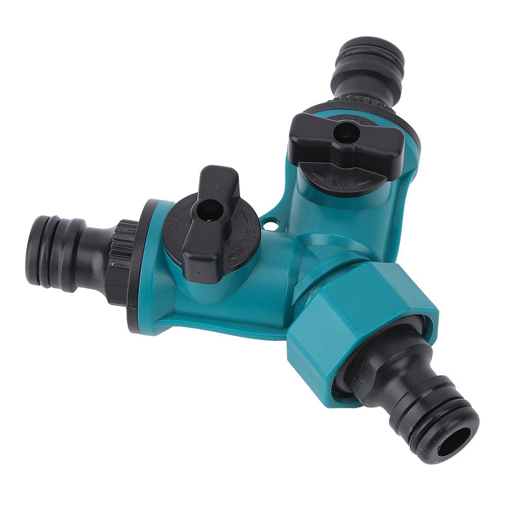 2Pcs Three way Adapter Y Type Connector Water Pipe Joint with   