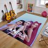 KPOP Hunter Polyester Carpet, Soft Indoor Mat for Office Chair, Living Room, Computer Desk - Decorative Home Office Rug Design