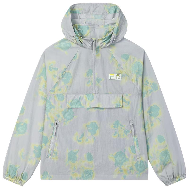 FILA Women s Han So-hee Collection Hooded Woven Top S