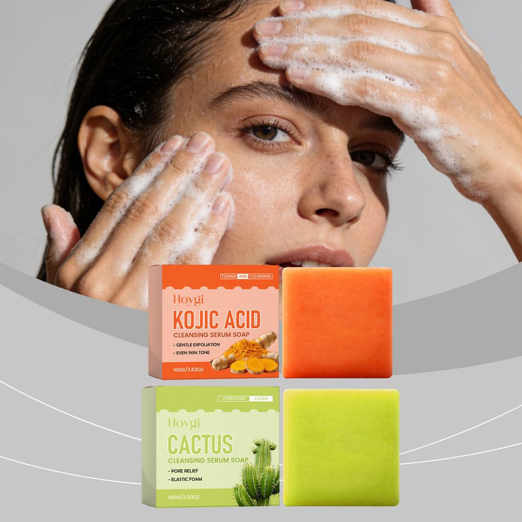 Facial Cleansing Bar Gentle Formula Oil Control Moisturizing Plant Extracts 100g