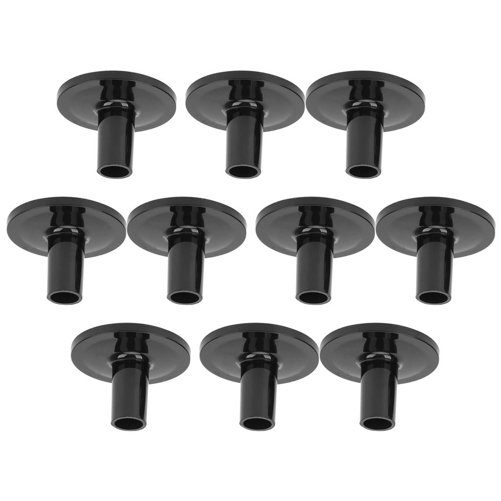 10Pcs Drum Cymbal Sleeves Plastic Stand Percussion Instrument Support Parts Replacement