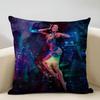 Doja Cat Album Cushion Cover Household Decoration Linen Sofa Cushion Cover: Skin-Friendly & Breathable with Invisible Zipper