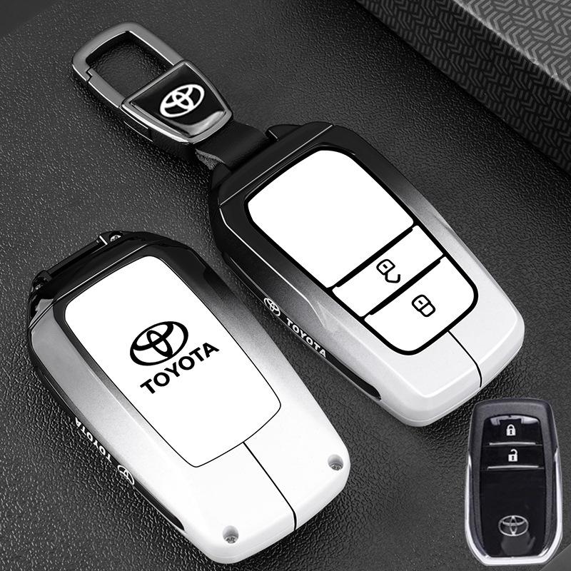 Toyota Key Cover for CHR, Hilux, Fortuner, Land Cruiser, Camry, Corolla, RAV4, Highlander