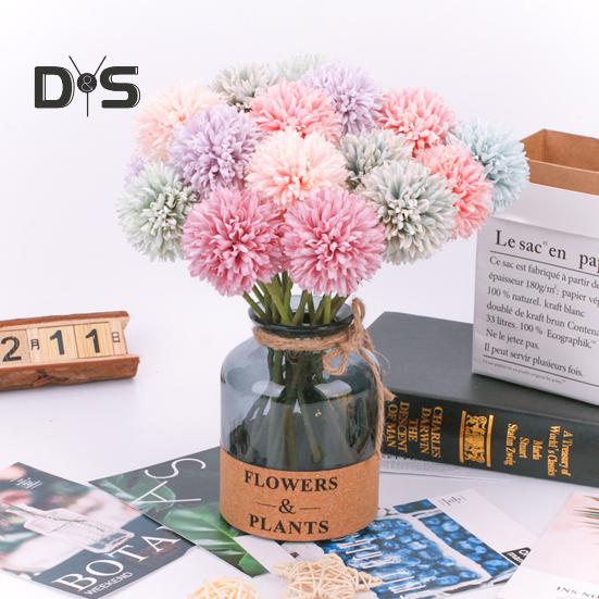 DYS Home Decor Künstliche Blume, elegante dekorative weiche Chrysanthemenblume