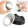 Washing Cleaning Products Deodorizing Metal Soaps Oval Hand Washer Deodorant Soap Stainless Steel
