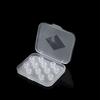 1Pairs Crystal Clear Silicone Earphone Cover In Ear Style Silicone Soft Earplugs Suitable For Senhai Iron Triangle Earphones