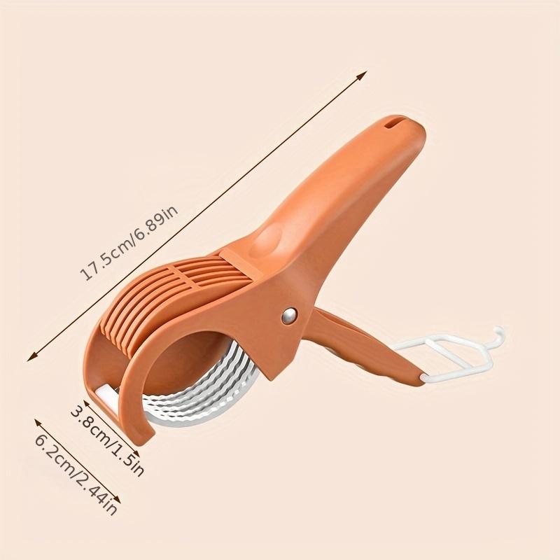 Banana Slicer for Creative Ham Slicing, Fruit Divider Tool for Cutting Bananas, Salad, Vegetables and Carrots, Fruit Platter Tool