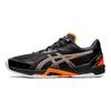 ASICS Fabric Fashion Abrasion Resistant Coverage Support Low top Training Shoes Men's Black Orange 1053A042-001
