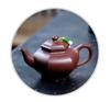 Handmade Yixing Zisha Six-Sided Teapot Set for Brewing Tea