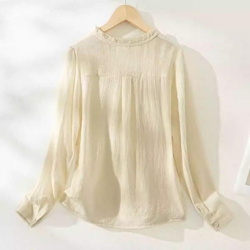 Women's High-End Long-Sleeved Shirt - Spring 2026 New Arrival