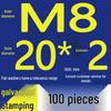 Heavy-Duty Galvanized Metal Flat Washers: Thickened Iron Rings M4 M5 M6 M8 M10