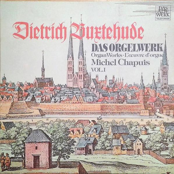 

LP Record DIETERICH BUXTEHUDE MICHEL CHAPUI Das Orgelwerk Organ Works Luv 642001AF Telefunken Germany Classical Used