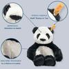 Steiff Cuddly Friends Min the 075650 Japanese Panda, 27cm, [Official Product]