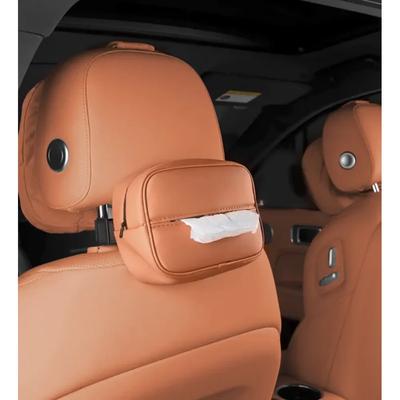 Car Tissue Bag Headrest Hanging Paper Interior Accessories