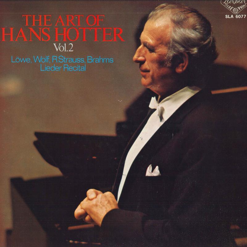 

LP Record HANS HOTTER - The Art of Hans Hotter - Volume 2 SLA6077 LONDON 1976 Japan Classical Used