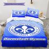 Darmstadt Spirit Bedding Quilt Set Quilt Cover Pillowcase Home Decoration Birthday Gift (1 * Duvet Cover + 2 * Pillowcase, Without Core)