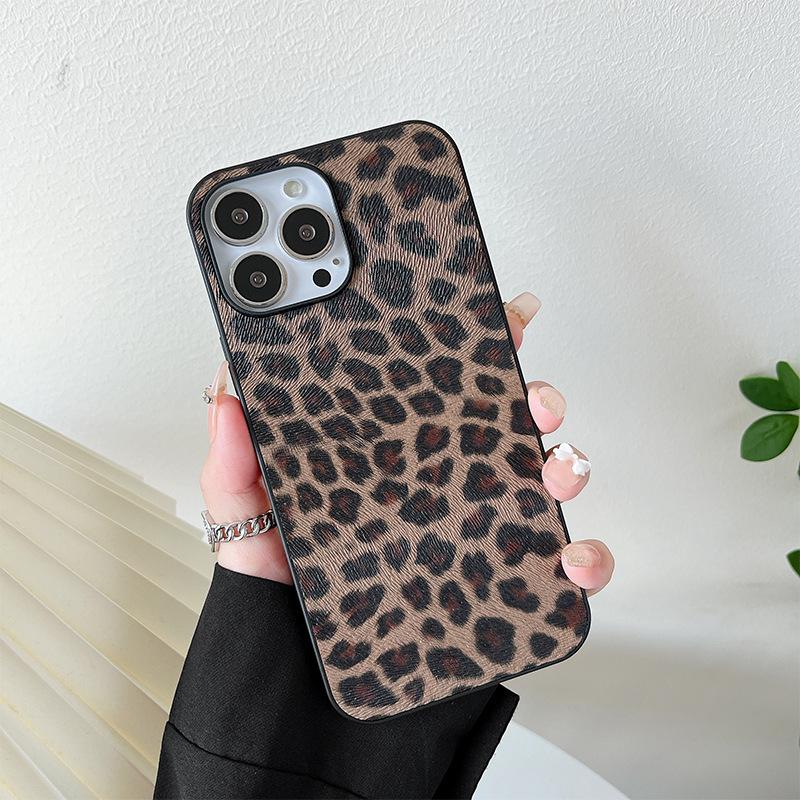 Leopard Mobile Phone Case for IPhone16romax for Apple 15 Personality XR Polka Dots X Trend 8plus