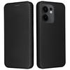 For Oppo Reno13 F 5G Case Carbon Fiber Texture Drop-Proof PU Leather Phone Cover