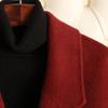 Double-sided Wool Coat Women's Short Autumn and Winter New Middle-aged and Old Mother Clothing Small Woolen Coat High-end Sense