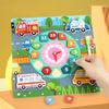 Montessori Toys Wooden Creative 3D Puzzle Building Block Tangram Jigsaw Early Education Kids Cognition Time Learning Teaching
