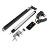 Metal Long Arm Folding LED Clip On Desk Lamp 3 Light Colors with Remote Controller