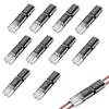 Set of 10 Wiring Connectors, 2 Needle Low Voltage General
