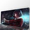 Shiki Ryougi Animation The Garden Of Sinners Mousepad Mouse Mat Desk Mat With Pad Gaming Accessories Prime Gaming XXL Keyboard