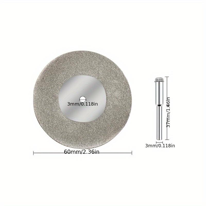 1/5 Ultra-thin 1mm Mini Drill Pipe Cutting Wood Stone Plastic Glass Brick Diamond Cutting Disc Wheel Rotating Tool Circular Saw