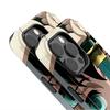 Coque de téléphone brillante avec revêtement par sublimation Plastique dur + Coque souple Demon Slayer: Coque arrière de protection intégrale à motif Kimetsu no Yaiba pour iPhone Samsung