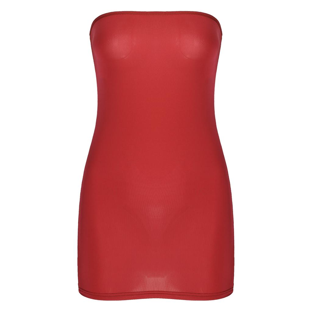 Sexy Women Sheer Mesh Bodycon Mini Dress See-through Lingerie Dress Nightwear Bodysuit