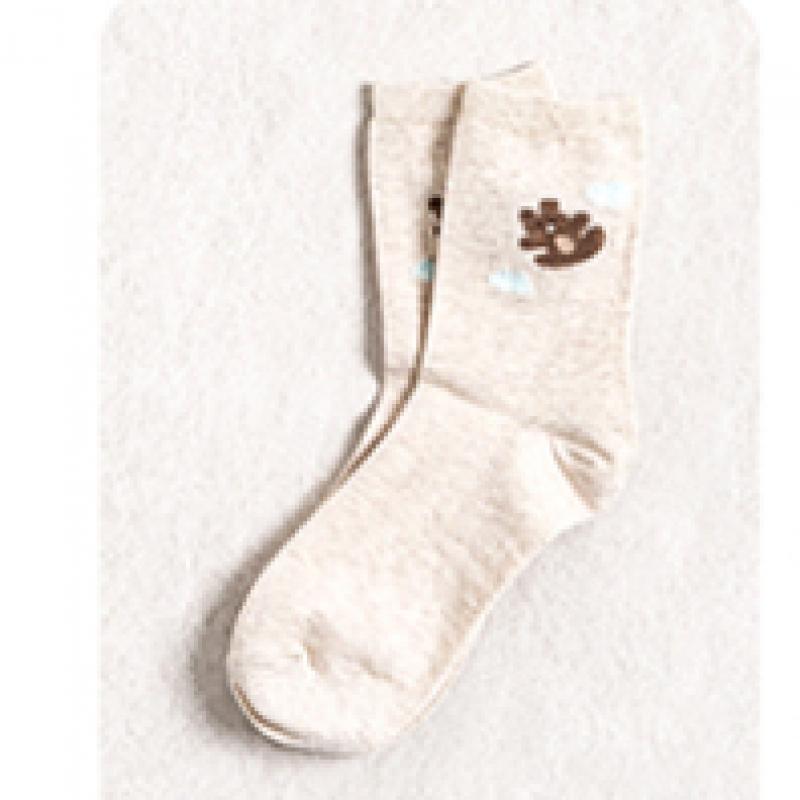 DaiSo Tactel Animal Point Women S Long SockS
