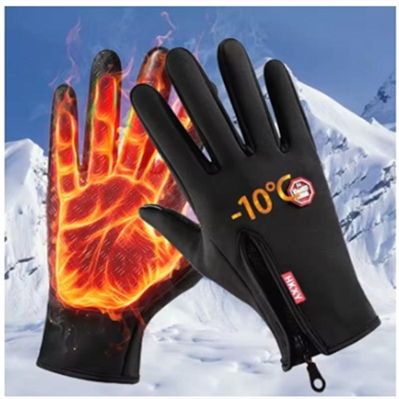 Winter Gloves For Men Women Touchscreen Warm Outdoor Cycling Driving Motorcycle Cold Gloves Windproof Non Slip Gloves