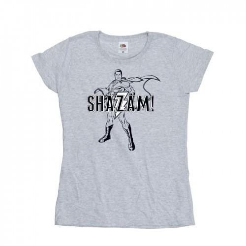 

DC Comics Womens/Ladies Shazam Outline Cotton T-Shirt XXL