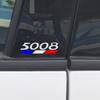 2Pcs, Car Sticker Decal Center Pillar Sticker for z333 3008 5008 2008 106 107 108 205 206 207 208 RCZ 306 307 308 508 406 407 333z