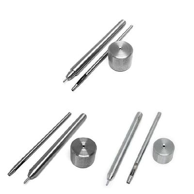 3Pieces Grommet Snap Button Installation Tool Set for Leathercraft Hole Setting
