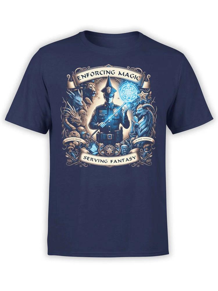 Fantucci Police TShirt Collection Enforcing Magic TShirt Unisex S