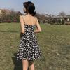 Suspender floral dress women's new summer girlfriends dress small French first love skirt ins tide