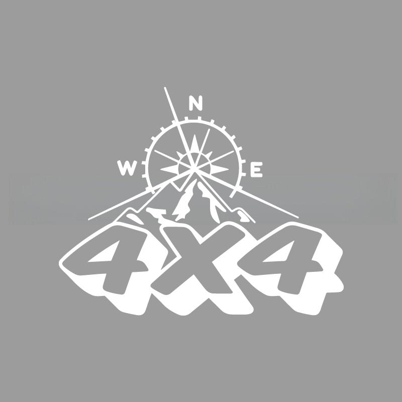 

4X4 Горный компас креативные и забавные наклейки для поклонников и любителей мультфильмов, высокое качество для автомобилей, грузовиков, мотоциклов и ноутбуков S